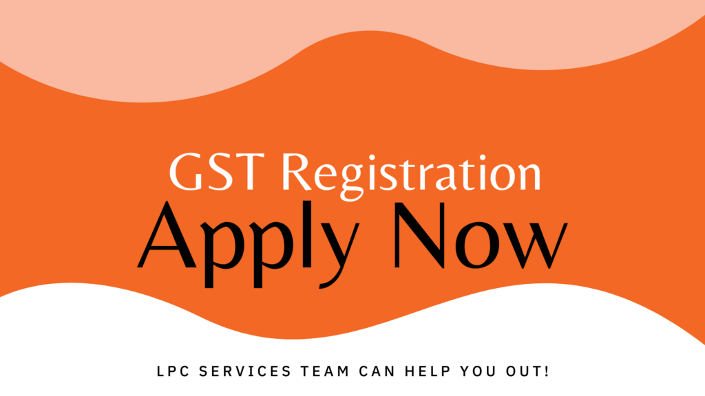 Application Form For GST Registration LPC Services